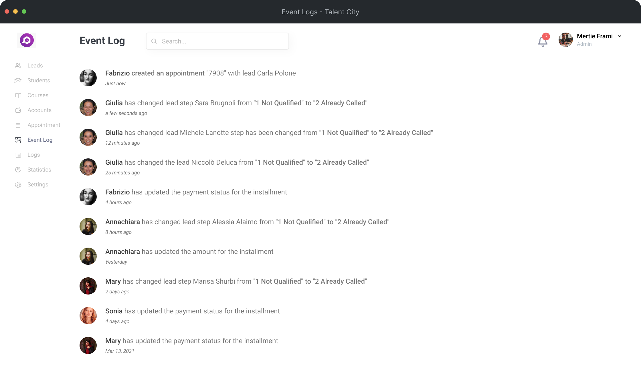 Audit Logs