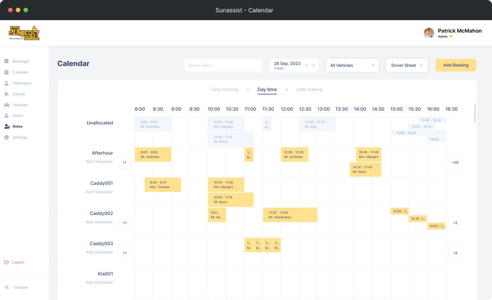 Sunassist screenshot 2